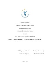 Asmenybės analizė referatas 1