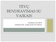 Tėvų bendravimas su vaikais