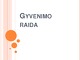 Gyvenimo raida