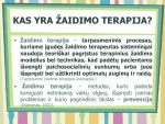 Žaidimo terapija skaidrės 3