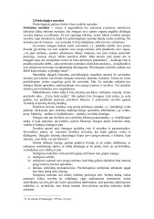 Psichologijos metodai 1