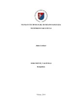 Dokumentų valdymas raštvedybos konspektas 1