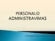 Personalo administravimas