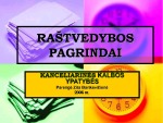 Raštvedybos pagrindai kanceliarinės kalbos ypatybės 1