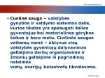 Civilinė sauga pristatymas 2