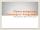 Eismo saugumas Lietuvoje ir Vengrijoje