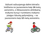 Saugus eismas dviratininkams 2