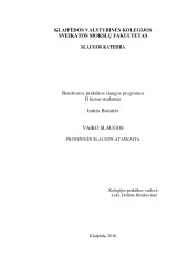 Vaiko slaugos profesinės slaugos ataskaita 1