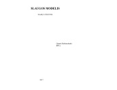 Slaugos modelis: kojos venų trombozė 1