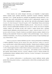 Slaugos anamnezė, chirurgijos skyrius 3