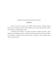 Miesto gyventojų socialiniai ypatumai 1
