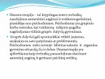 Teatro / dramos terapijapsichikos sutrikimai 2