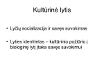 Lyčių sociologija 3