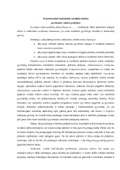 Socialinio darbo praktikos refleksija 1