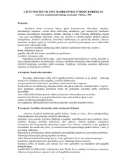 Lietuvos socialinių darbuotojų etikos kodeksas 1