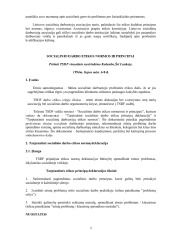 Lietuvos socialinių darbuotojų etikos kodeksas 3