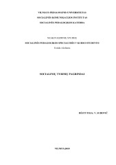 Socialinių tyrimų pagrindai 1