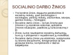 Socialinio darbo pagrindai 3