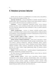 Statybos organizavimas ir priežiūra 1