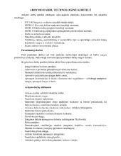 Ardymo darbų technologinė kortelė 2