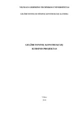 Gelžbetoninės perdangos projektavimas 1