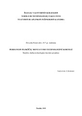 Perdangos plokščių montavimo technologijos 1