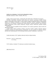Nuotakyno projektavimas 2