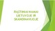 Rąstiniai namai Lietuvoje ir Skandinavijoje