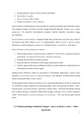 Sporto medicinos centro uždaviniai ir tikslai 3