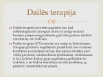 Menų terapija 3