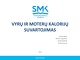 Vyrų ir moterų kalorijų suvartojimas skaidrės