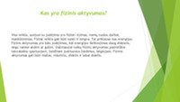 Skaidrės apie fizinį aktyvumą ir sveikatą 2