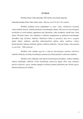 Pediatrinės praktikos ataskaita 2