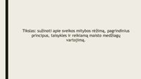 Sveikos mitybos rėžimas, pagrindinius principai, taisyklės 2