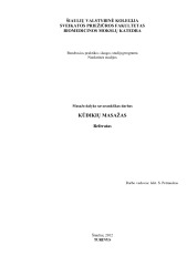 Kūdikių masažas 1
