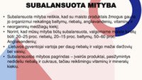 Fizinis aktyvumas ir sveika mityba skaidrės 2