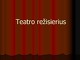 Teatro režisierius