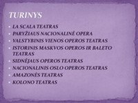 Garsiausi pasaulio operos teatrai 2