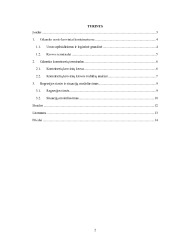 Gdansko uosto kroviniai konteineriuose - Matematinis modeliavimas 2