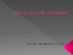 Policijos profesija skaidrės 1