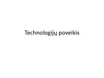 Technologijų poveikis skaidrės 1