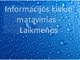 Informacijos kiekio matavimo laikmenos