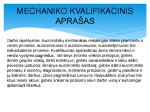 Apie mechaniko specialybę 2