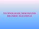 Technologijų mokyklinis brandos egzaminas