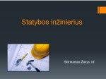 Statybos inžinierius profesija 1