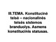 Konstitucinė teisė Žmogaus teisės