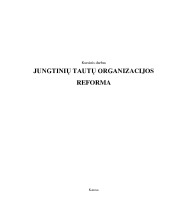 Jungtinių tautų organizacijos reformos 1