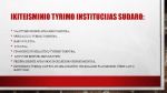 Ikiteisminio tyrimo institucijos skaidrės 2