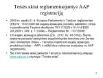 Augalų apsaugos produktų registracija 2