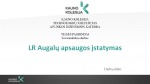 LR Augalų apsaugos įstatymas 1